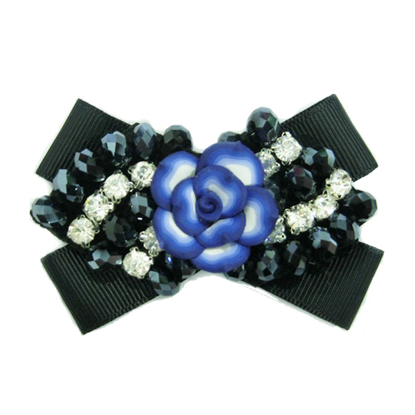 Ai24,Beading Ornamanets ,fashion accessories trims,blue flower shoe trims,shoe trim sole