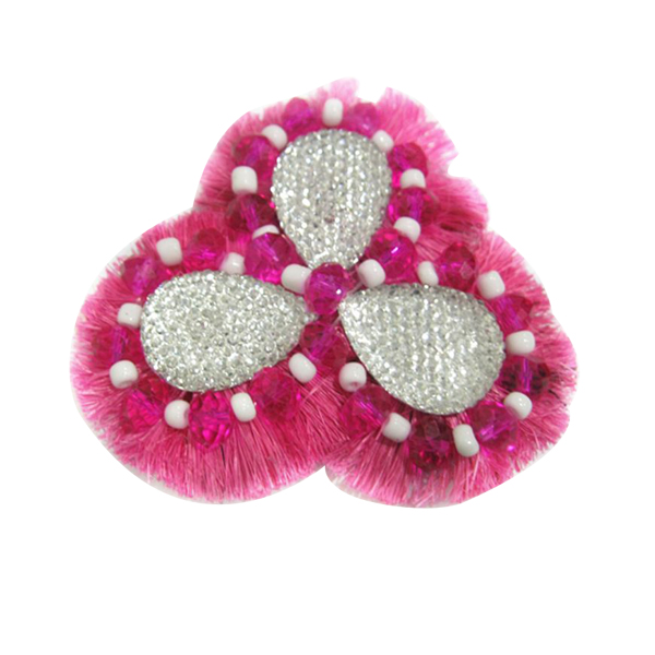 Fi72,Fabric Flower ,acrylic bead ornaments,fashion sandal ornaments,acrylic shoe ornament