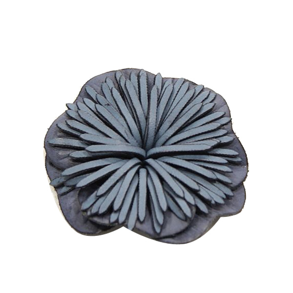 Fi90,Fabric Flower ,make leather flower,flower ornament of make leather flower,pu leather flower ornament of make leather flower